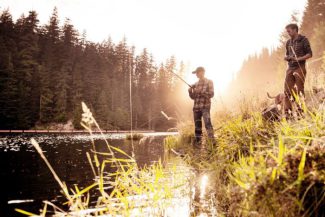 For many anglers, the actual catching of fish has nothing to do with the pleasure of the experience (Cavan Images/Getty)